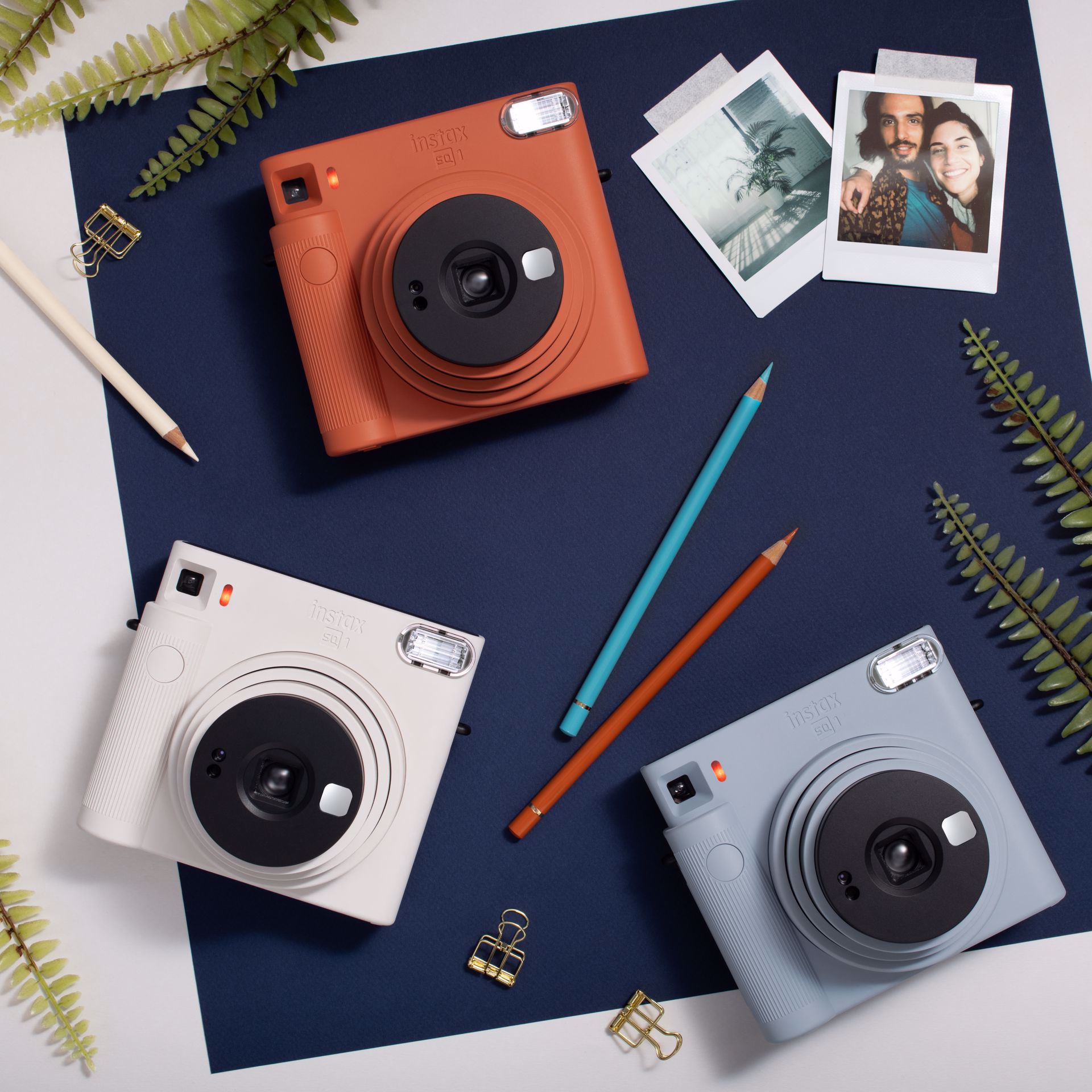 FUJIFILM. INSTAX SQUARE SQ-1 BLUE