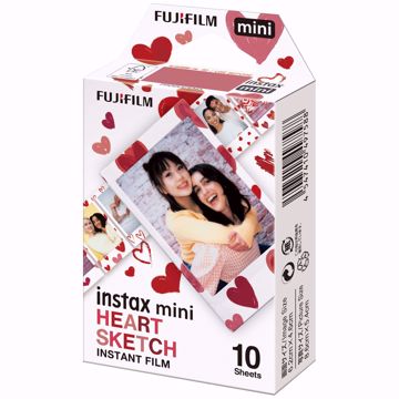 Picture of INSTAX MINI FILM HEART SKETCH