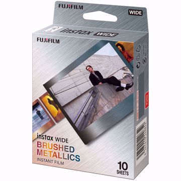 Picture of INSTAX WIDE FILM BRUSHED METAL